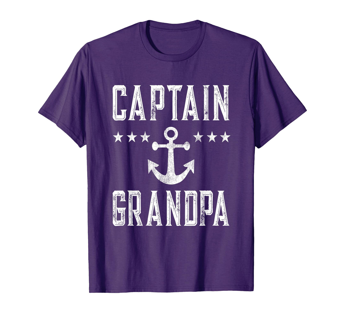 Personalized Captain Grandpa Boating T-Shirt - Custom Art Print for Adults - T-Shirt, Sweatshirt, Hoodie