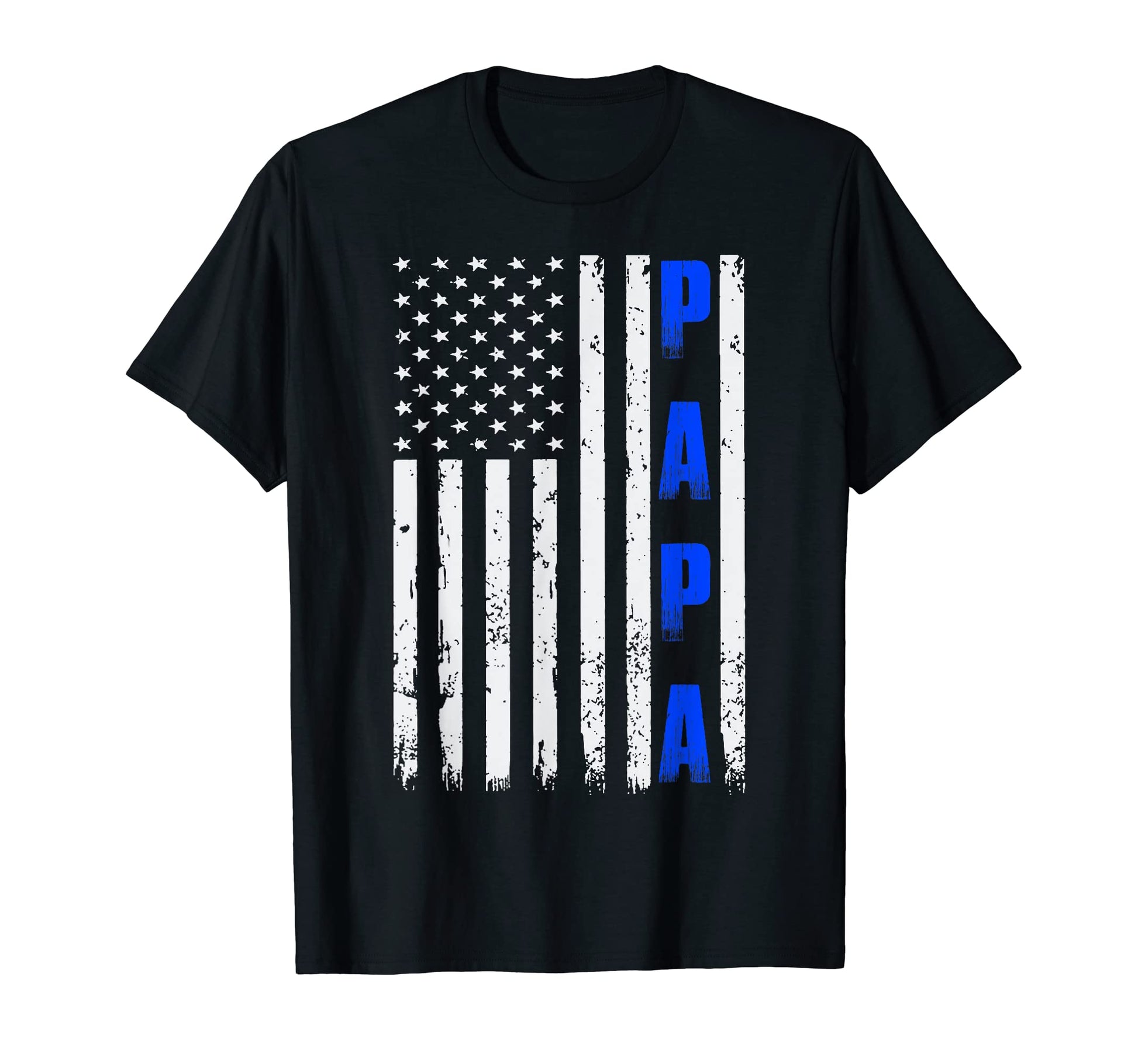 Police Thin Blue Line Fathers Day T-Shirt - Streetwear Style Men Women - T-Shirt, Sweatshirt, Hoodie