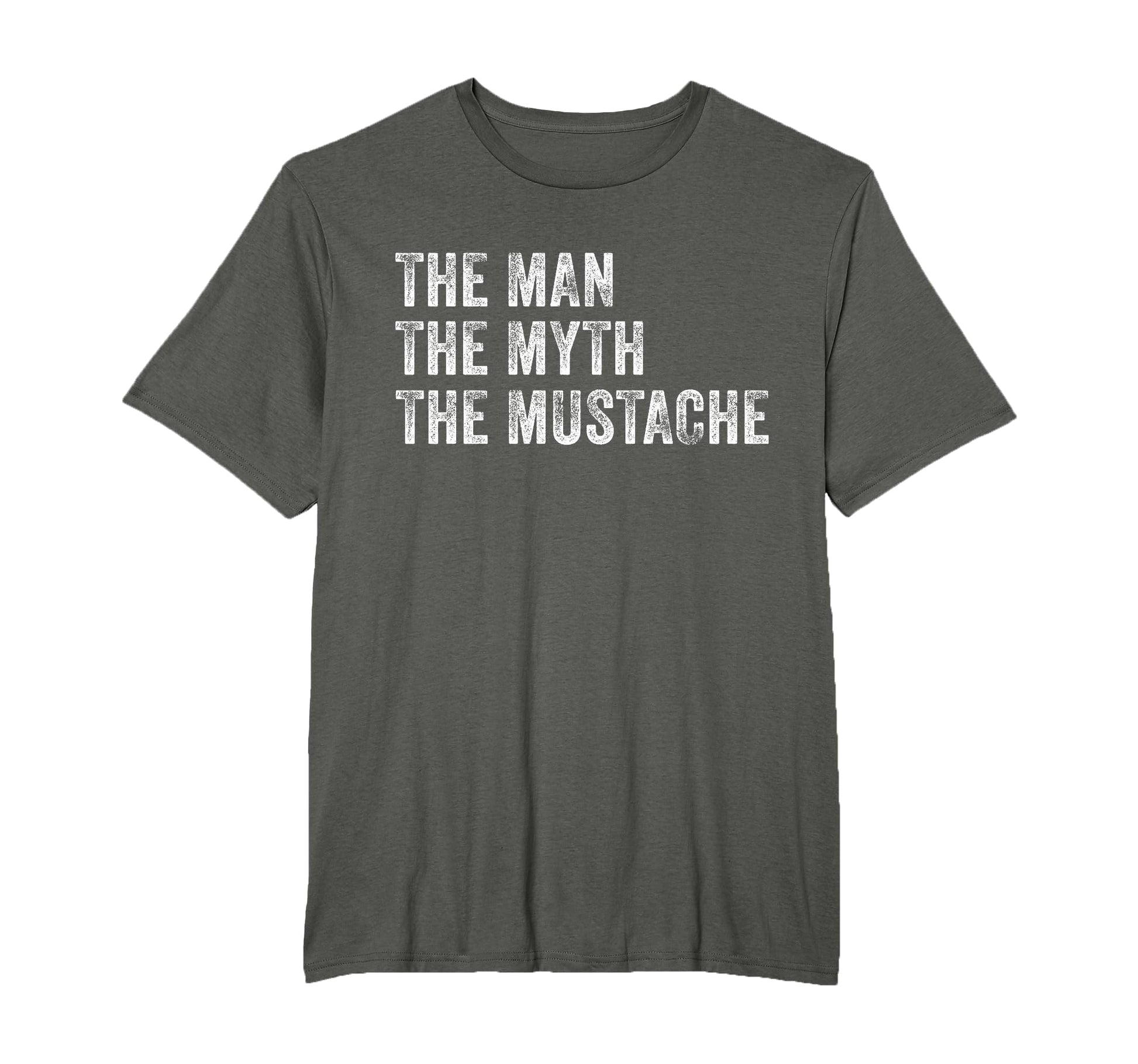 Funny Myth Mustache Moustache T-Shirt - Novelty Apparel Unisex - T-Shirt, Sweatshirt, Hoodie