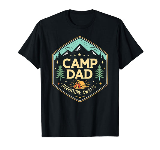 Adventure Dad Camp Dad Fathers Day T-Shirt - Streetwear Style Men Women - T-Shirt, Sweatshirt, Hoodie