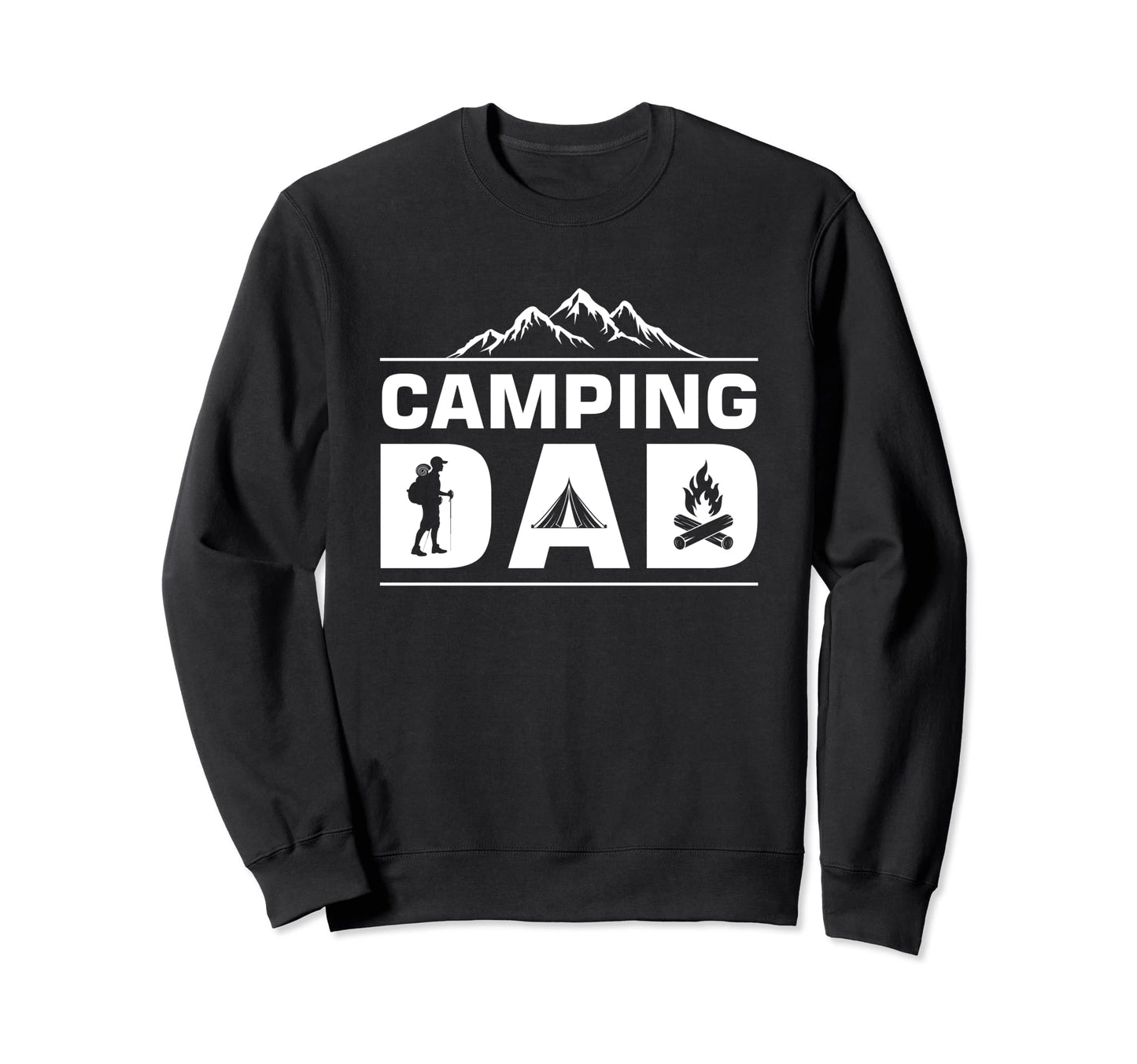 Camper Wildlife Nature Hiking Sweatshirt - Aesthetic Graphic for Adults - T-Shirt, Sweatshirt, Hoodie