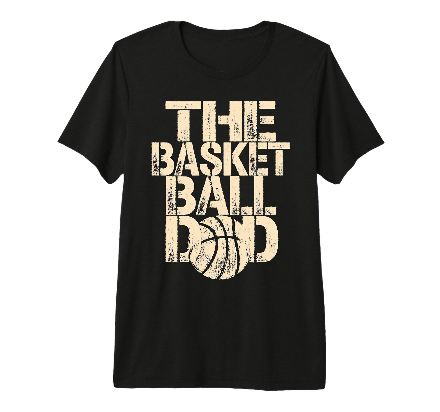 Basketball Dad Tri Blend T-Shirt - Streetwear Style for Adults - T-Shirt, Sweatshirt, Hoodie