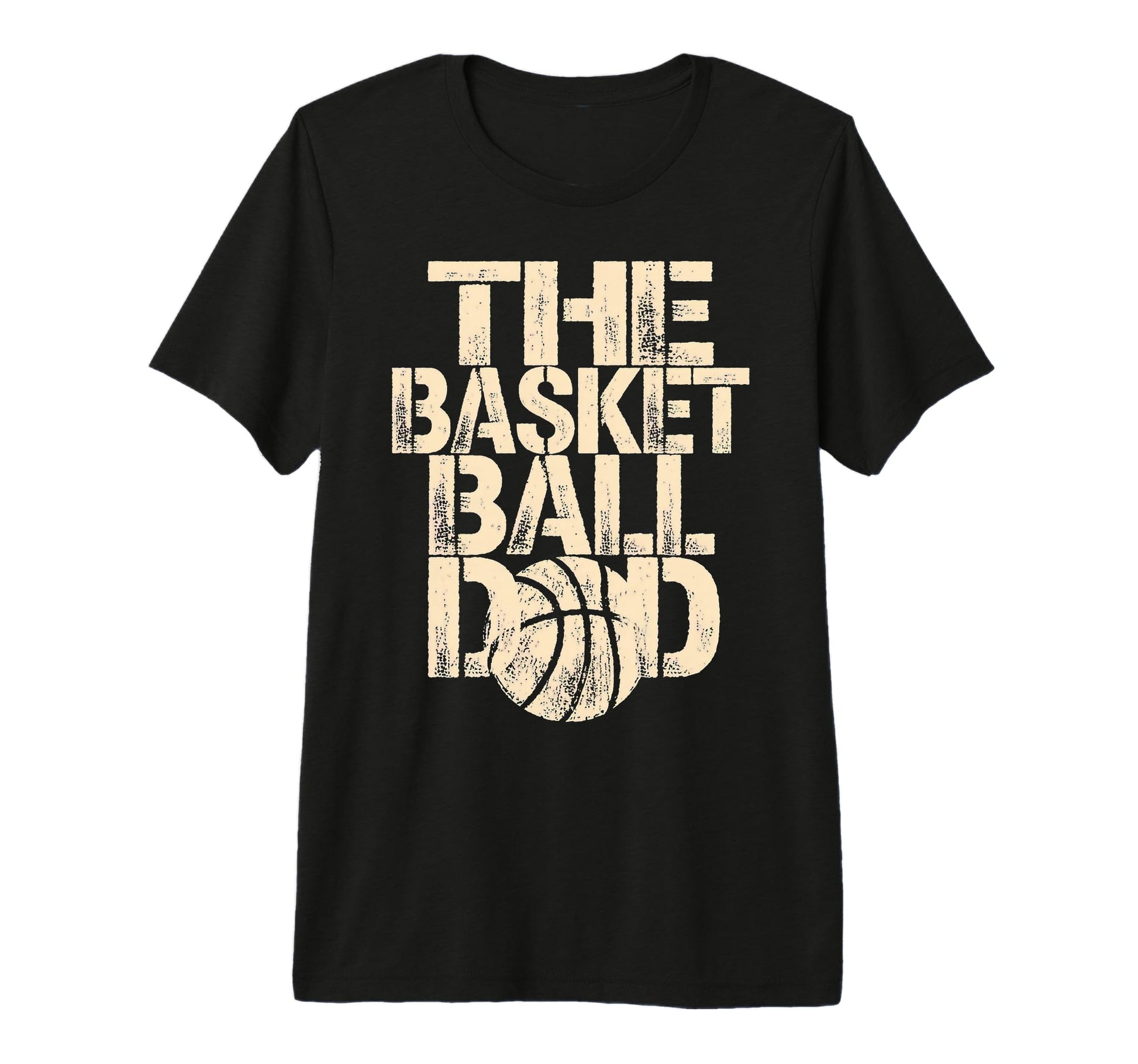 Basketball Dad Tri Blend T-Shirt - Streetwear Style for Adults - T-Shirt, Sweatshirt, Hoodie
