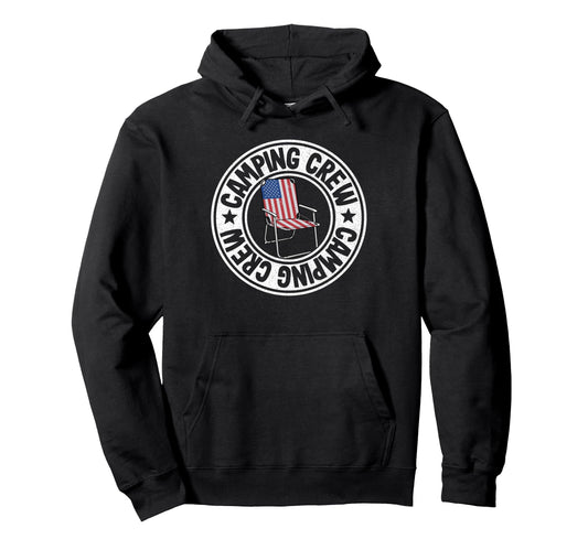 Camping Crew Matching Family Group Hoodie - Streetwear Style Men Women - T-Shirt, Sweatshirt, Hoodie