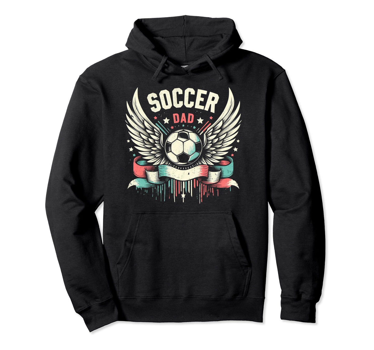 Soccer Dad Family Matching Dad Fathers Day Hoodie - Novelty Apparel Unisex - T-Shirt, Sweatshirt, Hoodie
