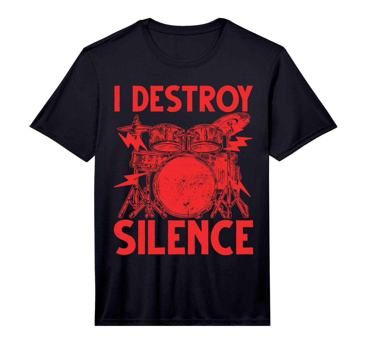 Funny Drummer Art Drumming Musician T-Shirt - Aesthetic Graphic for Adults - T-Shirt, Sweatshirt, Hoodie