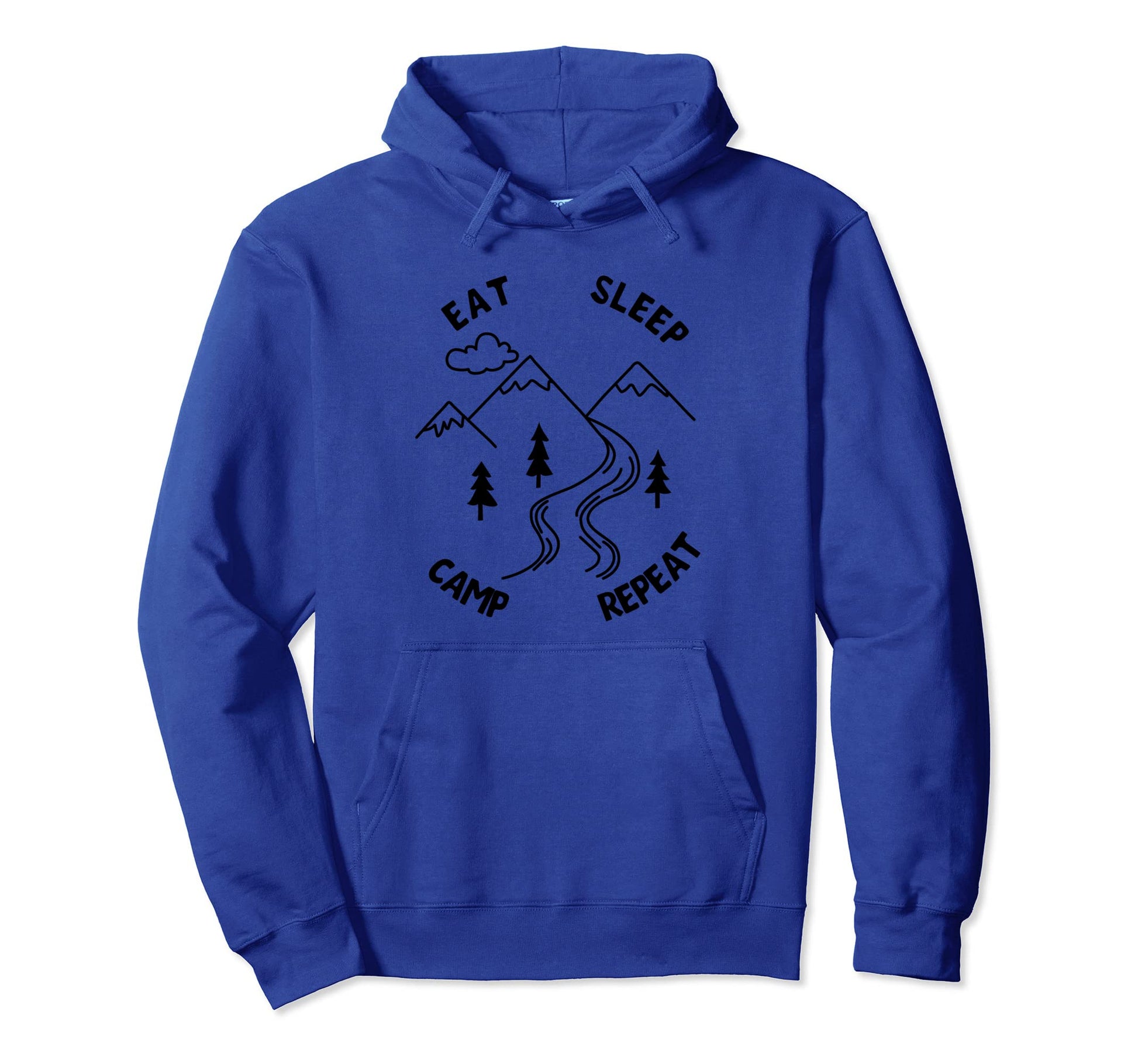 Funny Camping Nature Wildlife Mountains Hoodie - Novelty Apparel for Adults - T-Shirt, Sweatshirt, Hoodie