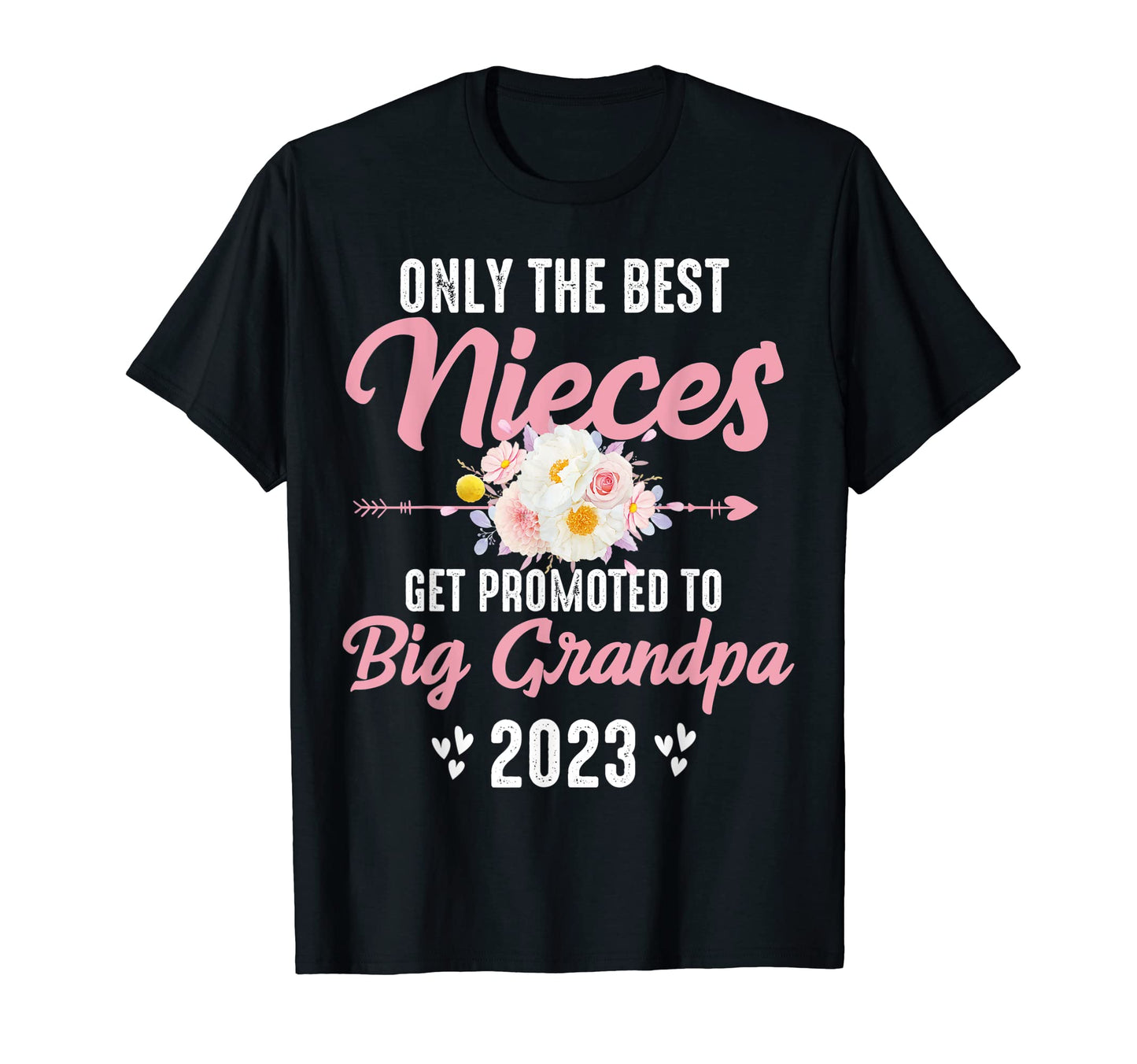 Only Best Nieces Get Promoted To Big T-Shirt - Custom Art Print Unisex - T-Shirt, Sweatshirt, Hoodie
