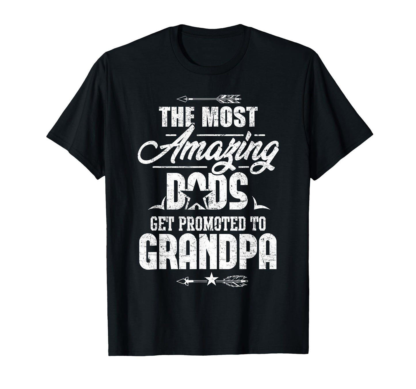 Funny New Dads Get Promoted To T-Shirt - Minimalist Print for Adults - T-Shirt, Sweatshirt, Hoodie