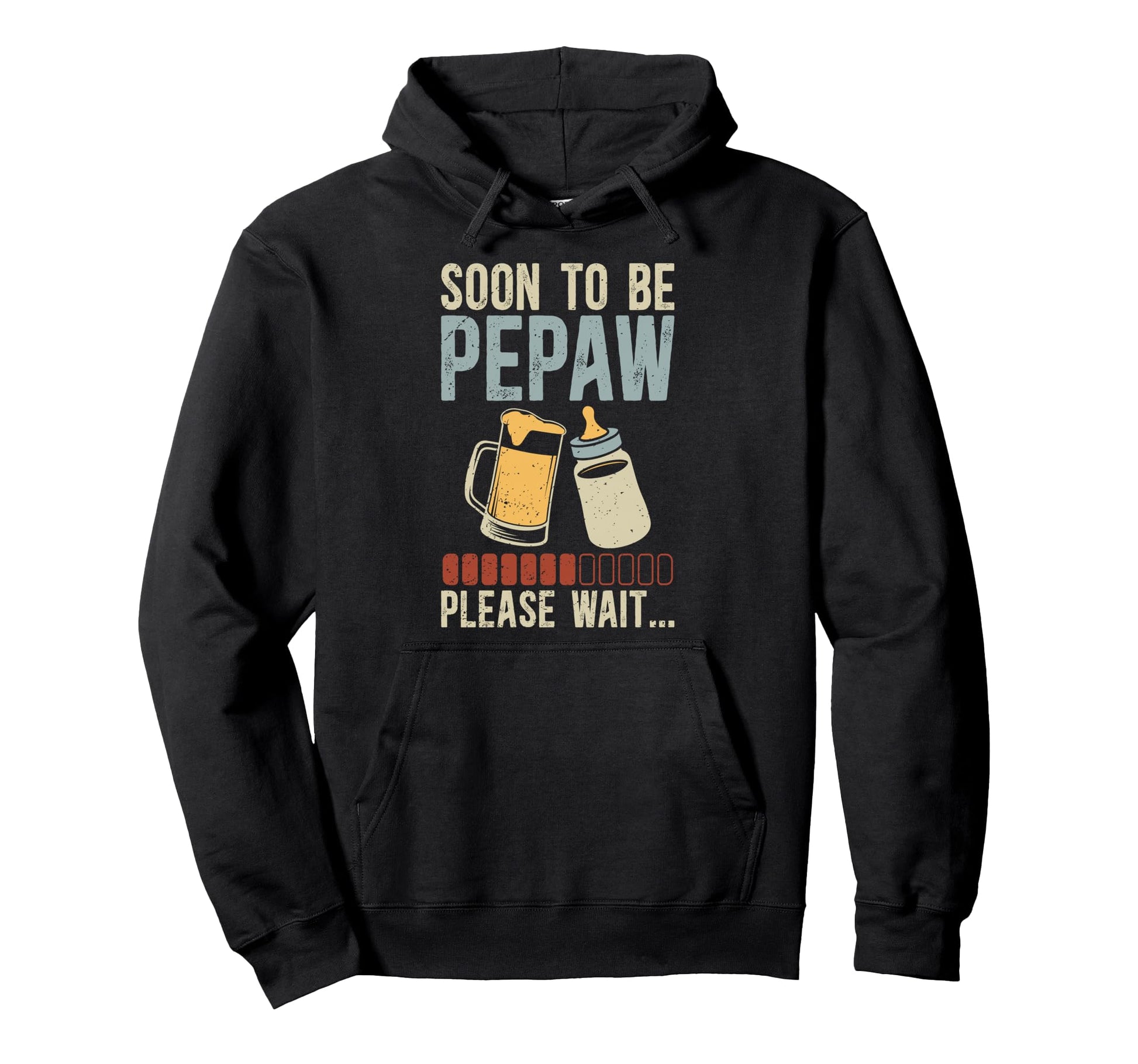 Soon To Be Pepaw Promoted To Pepaw Future Hoodie - Unique Graphic Unisex - T-Shirt, Sweatshirt, Hoodie
