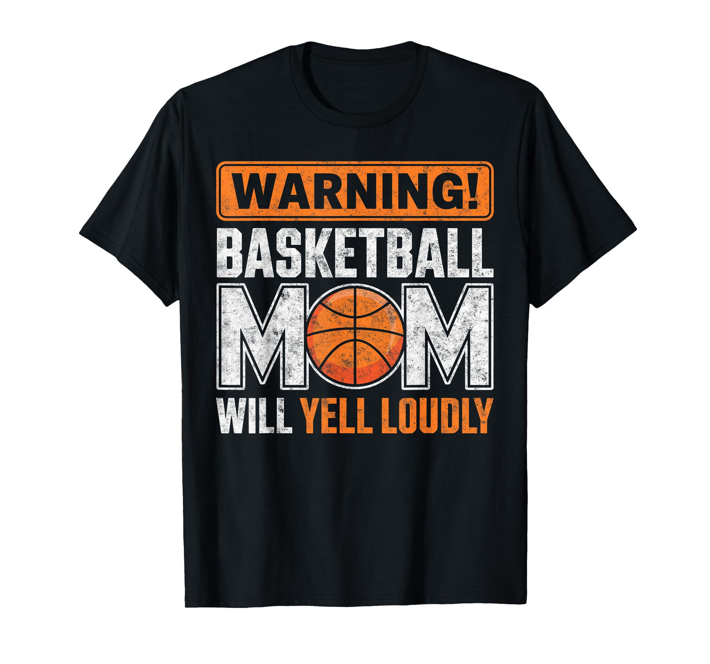 Warning Basketball Player Mom Mother T-Shirt - Minimalist Print Unisex - T-Shirt, Sweatshirt, Hoodie
