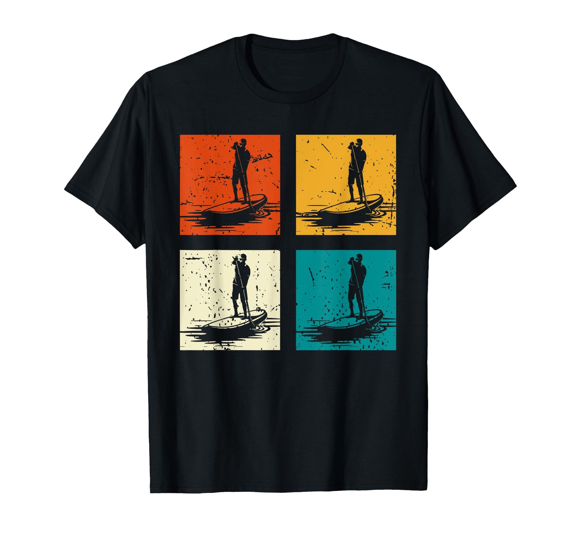 Outdoor Sports Paddleboarder Stand Up T-Shirt - Novelty Apparel Unisex - T-Shirt, Sweatshirt, Hoodie