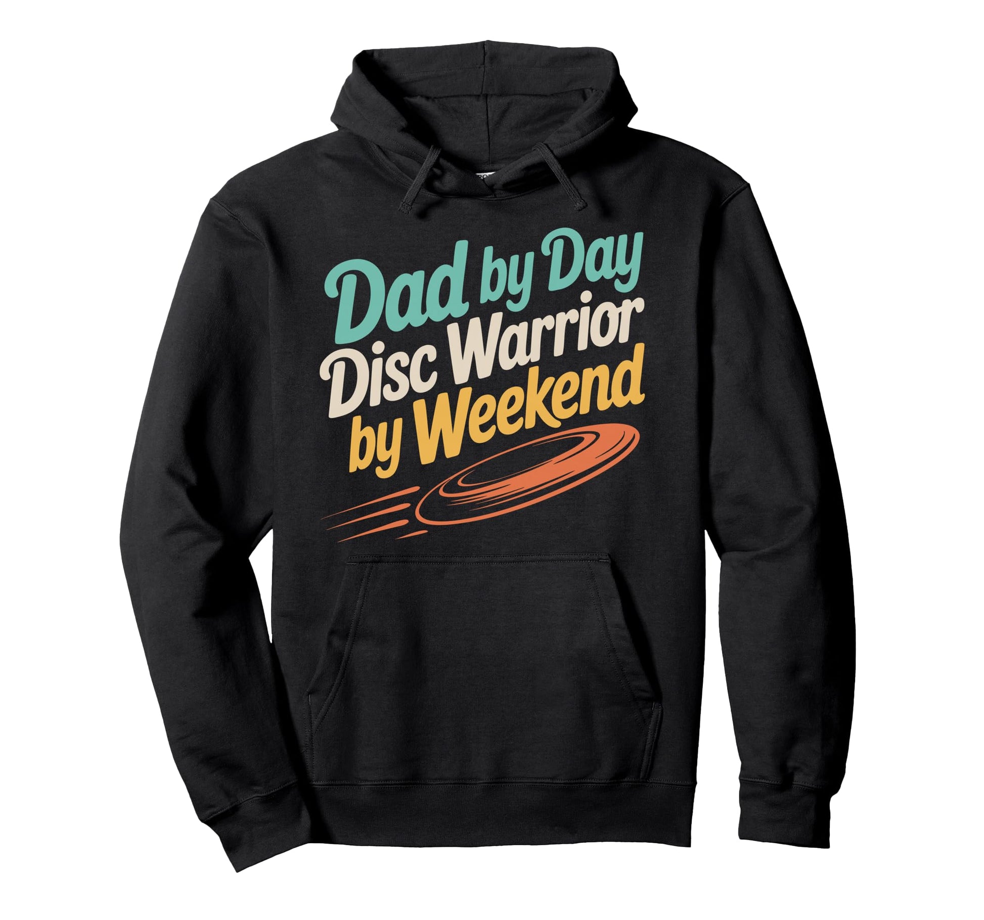 Dad Disc Golf Weekends Disc Golfer Hoodie - Minimalist Print Unisex - T-Shirt, Sweatshirt, Hoodie
