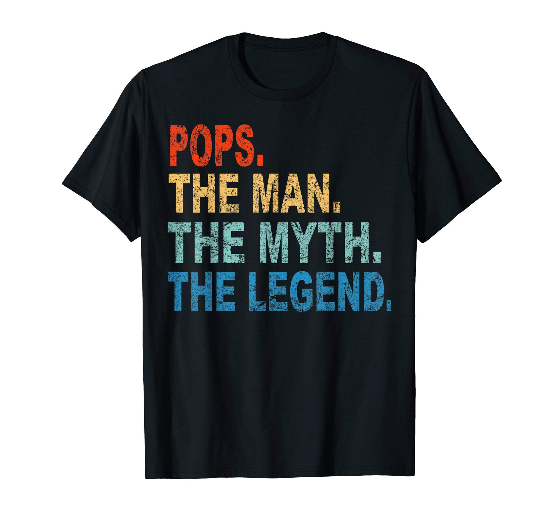 Mens Pops Myth Legend Gift Fathers Day T-Shirt - Novelty Apparel for Adults - T-Shirt, Sweatshirt, Hoodie