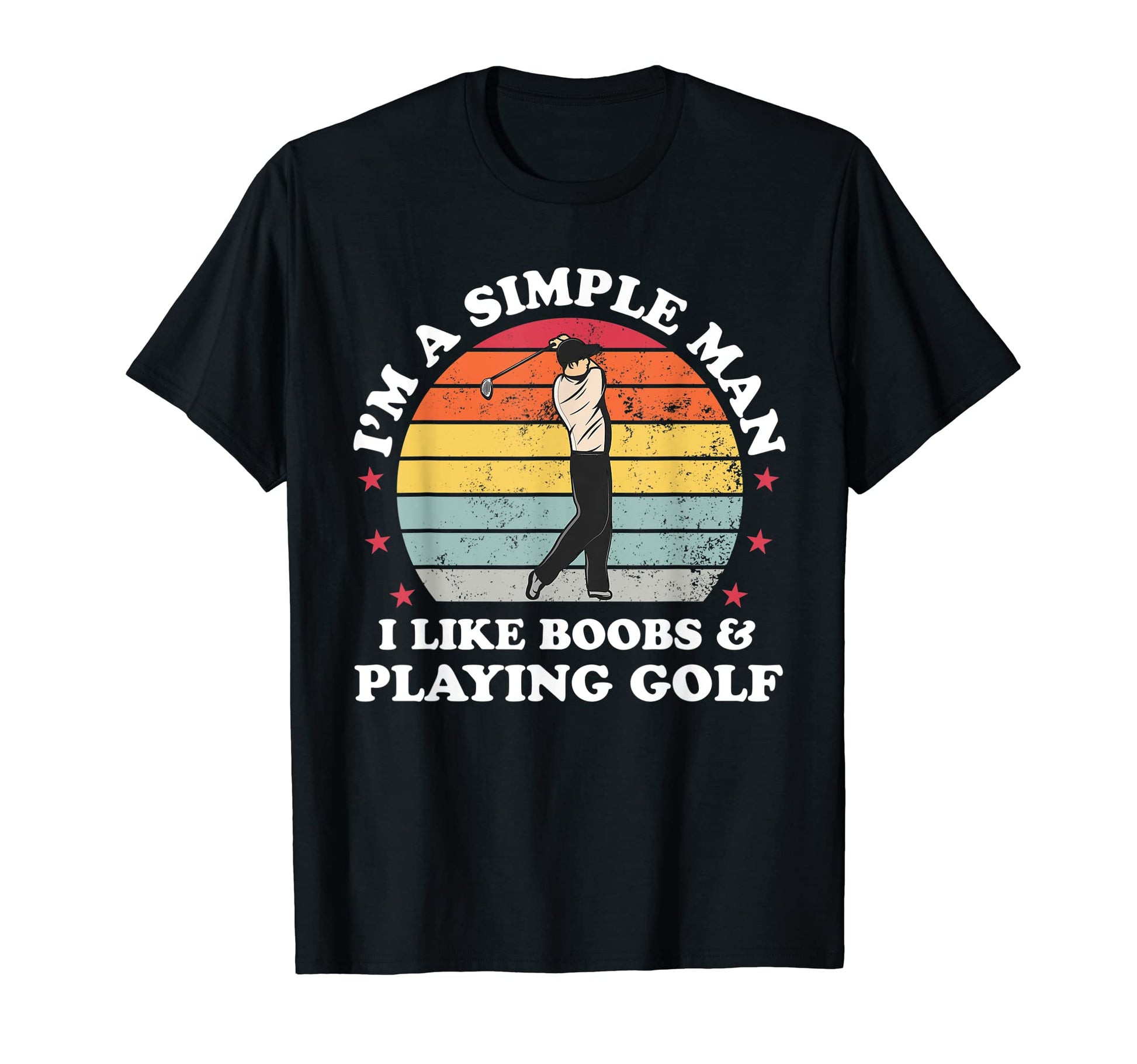 I Like Playing Golf Golfer Player Funny T-Shirt - Novelty Apparel Unisex - T-Shirt, Sweatshirt, Hoodie