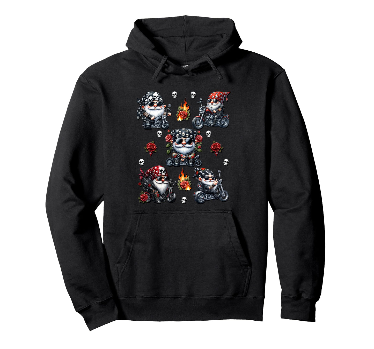 Funny Motorcycle Accessories Biker Mom And Hoodie - Graphic Print Unisex - T-Shirt, Sweatshirt, Hoodie