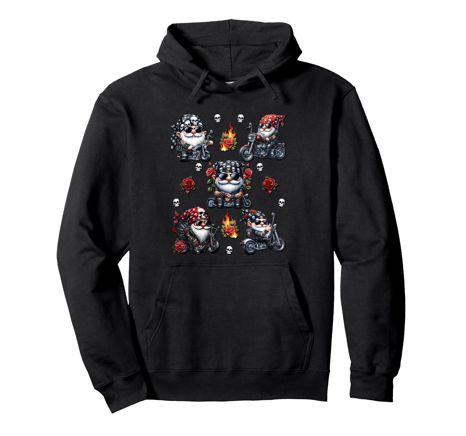 Funny Motorcycle Accessories Biker Mom And Hoodie - Graphic Print Unisex - T-Shirt, Sweatshirt, Hoodie