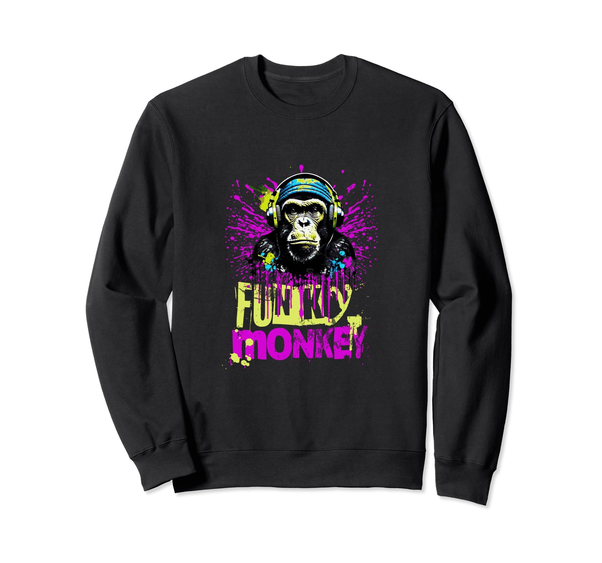 Pop Culture 80S Hip Hop That Funky Sweatshirt - Unique Graphic Unisex - T-Shirt, Sweatshirt, Hoodie