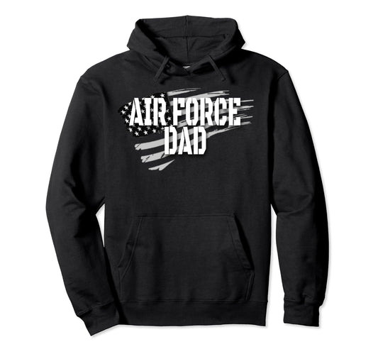 Air Force Dad Memorial Day Veterans Day Hoodie - Minimalist Print Unisex - T-Shirt, Sweatshirt, Hoodie