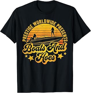 Retro Vintage, Prestige Worldwide Boats and Hoes T-Shirt Unisex T-shirt, Sweatshirt, Hoodie, Long Sleeve Tee - T-Shirt, Sweatshirt, Hoodie