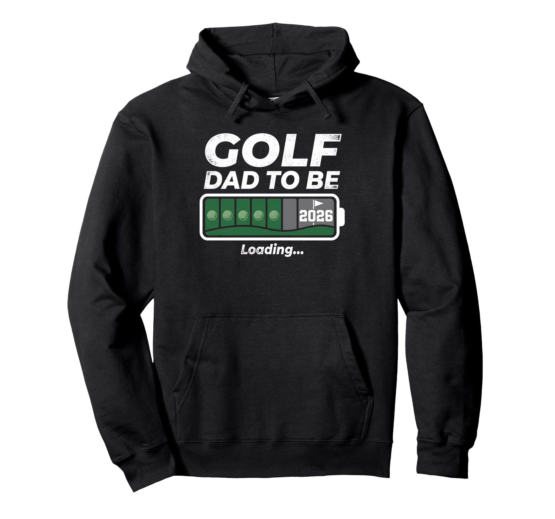 Golf Dad To Be Funny Golfing Golfer Dad Hoodie - Fun Novelty Design Unisex - T-Shirt, Sweatshirt, Hoodie