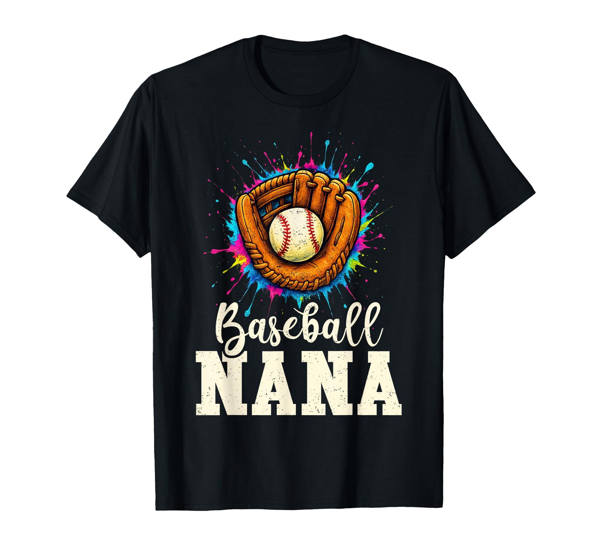 Baseball Nana Baseball Player Grandma T-Shirt - Unique Graphic Men Women - T-Shirt, Sweatshirt, Hoodie