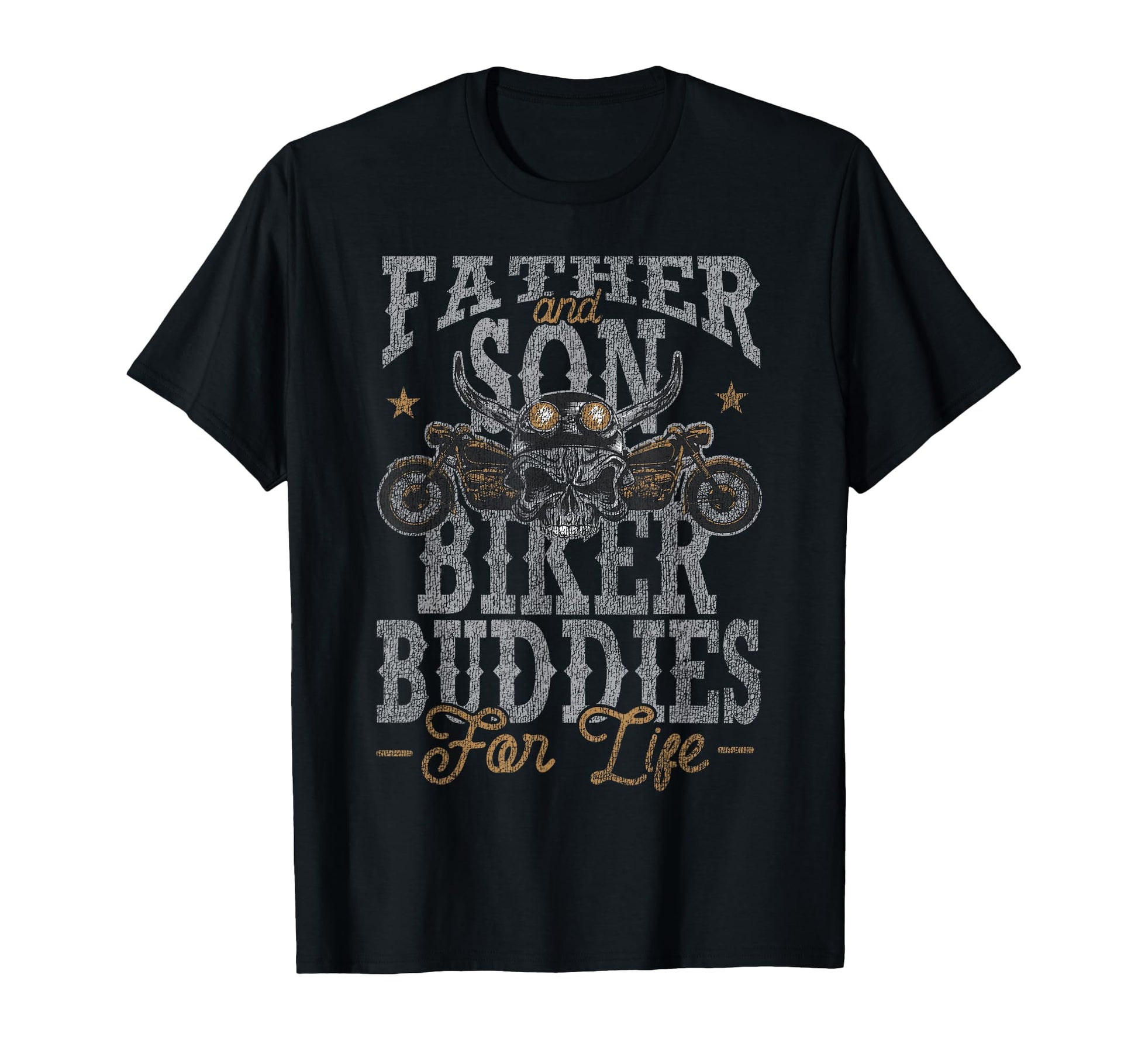 Motorcycle Biker Dad Son Father And Son T-Shirt - Trendy Graphic Men Women - T-Shirt, Sweatshirt, Hoodie
