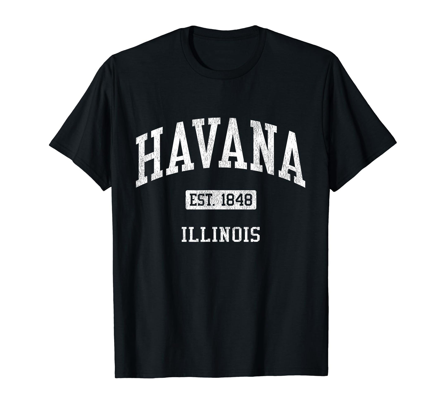 Havana Illinois Il Js04 Athletic T-Shirt - Fun Novelty Design Men Women - T-Shirt, Sweatshirt, Hoodie