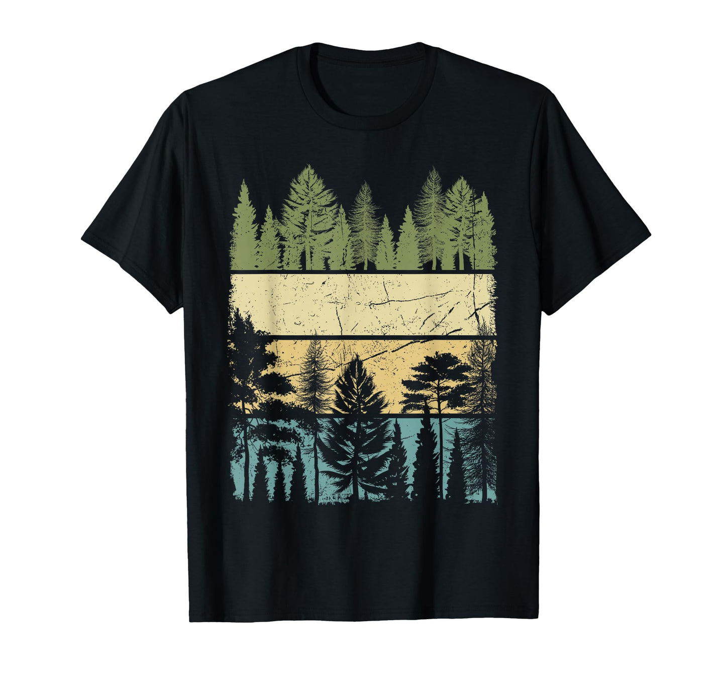 Forest Trees Wildlife Nature Hiking T-Shirt - Streetwear Style Unisex - T-Shirt, Sweatshirt, Hoodie