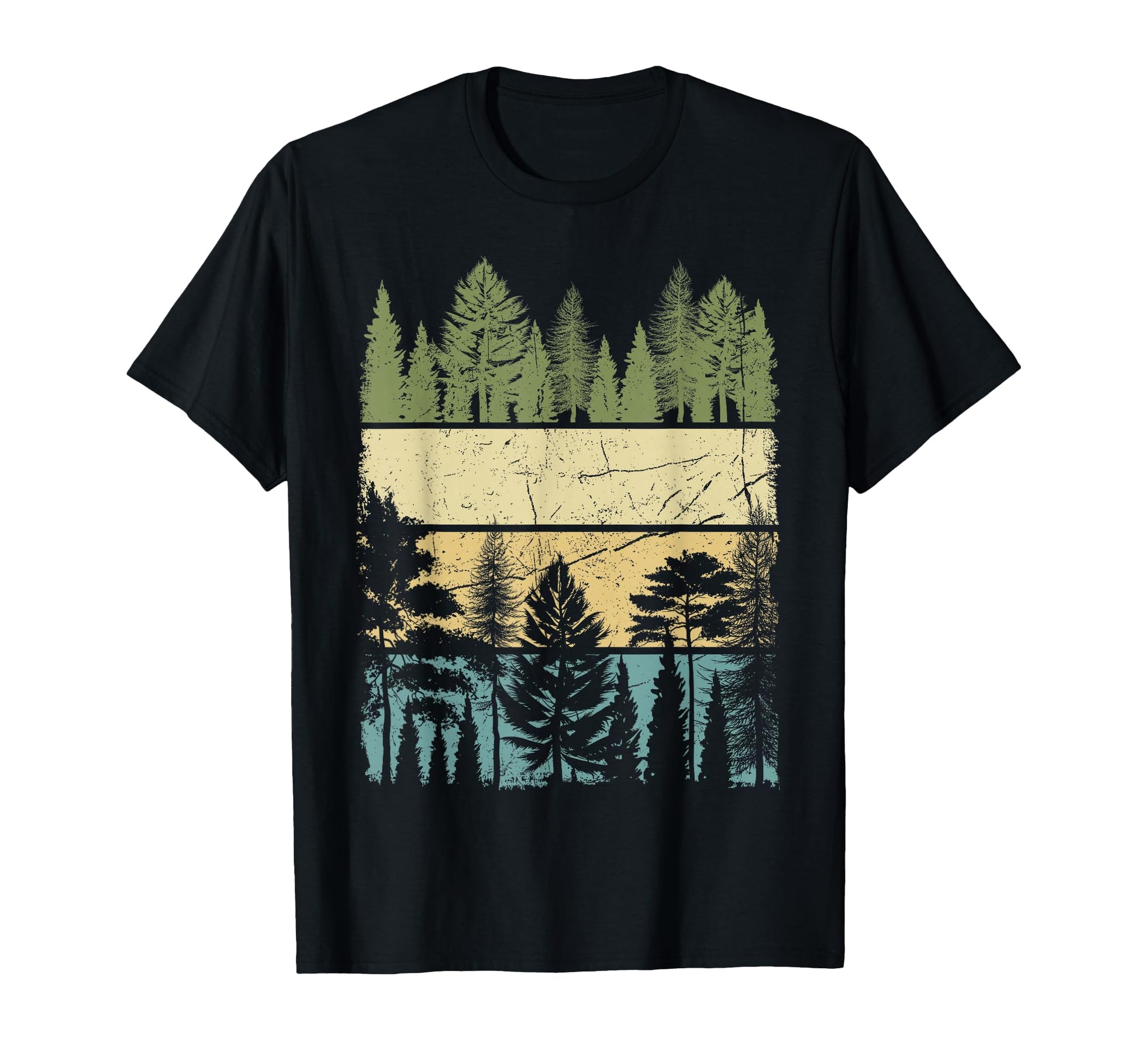 Forest Trees Wildlife Nature Hiking T-Shirt - Streetwear Style Unisex - T-Shirt, Sweatshirt, Hoodie