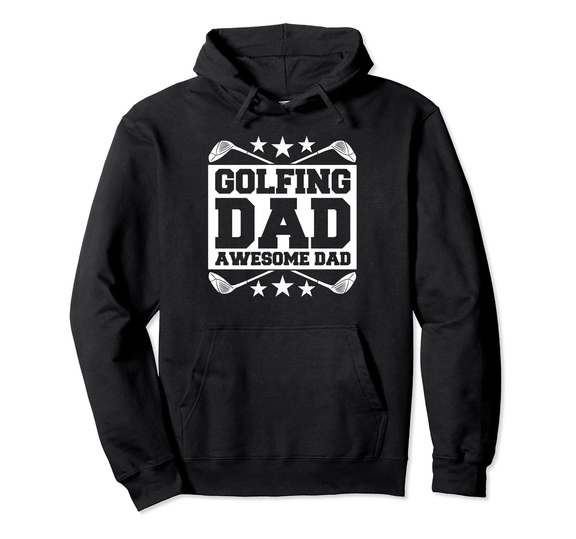 Golfing Golf Player Coach Father Golfer Hoodie - Fun Novelty Design Unisex - T-Shirt, Sweatshirt, Hoodie