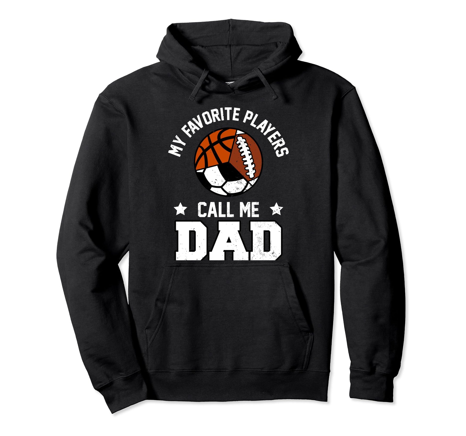 My Favorites Football Soccer Basketball Hoodie - Custom Art Print Unisex - T-Shirt, Sweatshirt, Hoodie