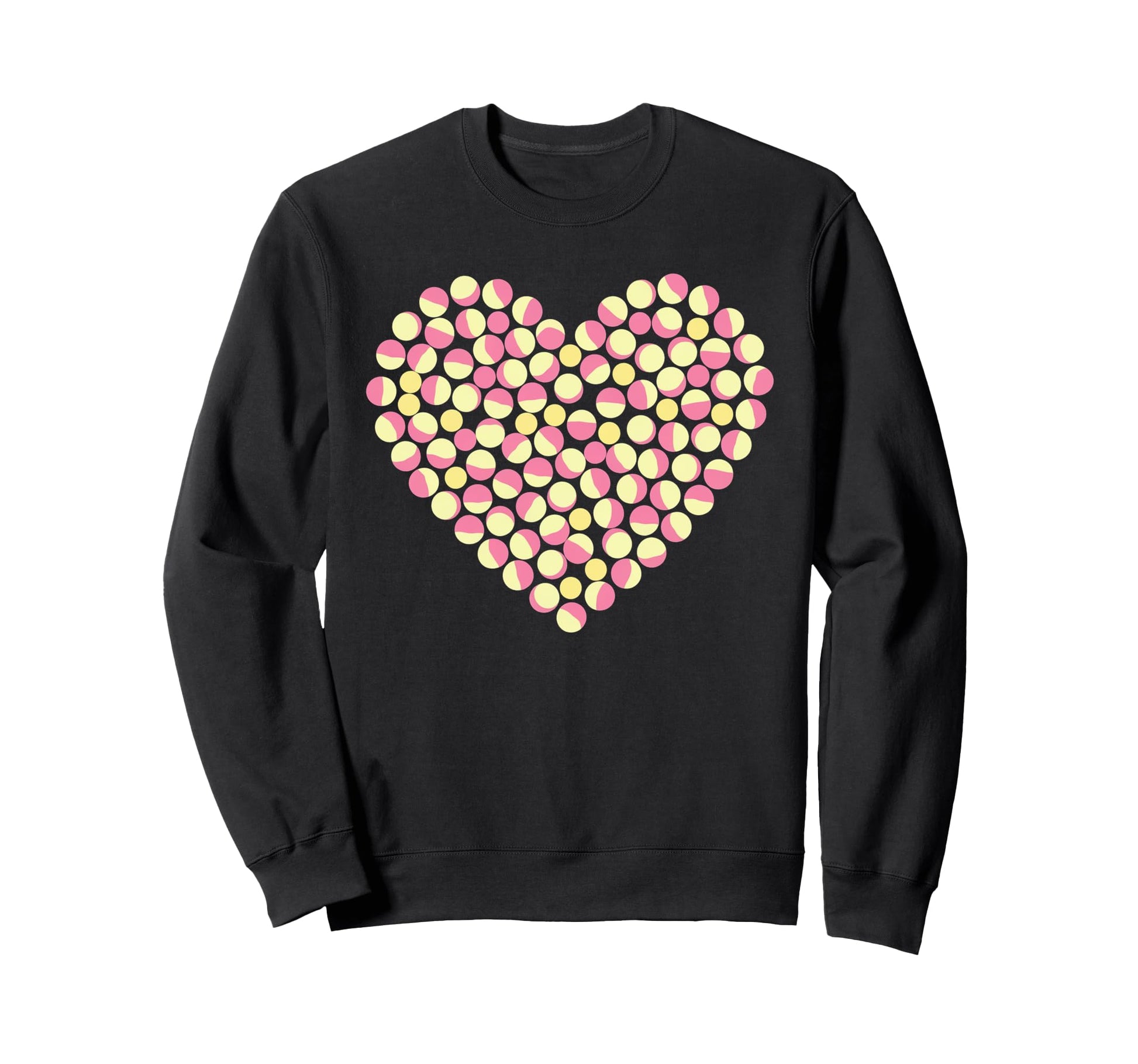 Colorful Heart Novelty Mens Womens Sweatshirt - Aesthetic Graphic Unisex - T-Shirt, Sweatshirt, Hoodie