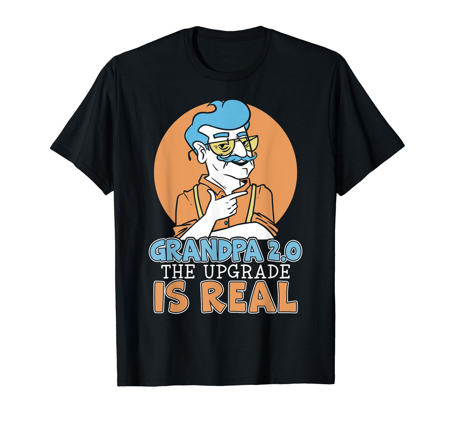 Promoted To Grandpa Gramps T-Shirt - Casual Everyday Wear Unisex - T-Shirt, Sweatshirt, Hoodie