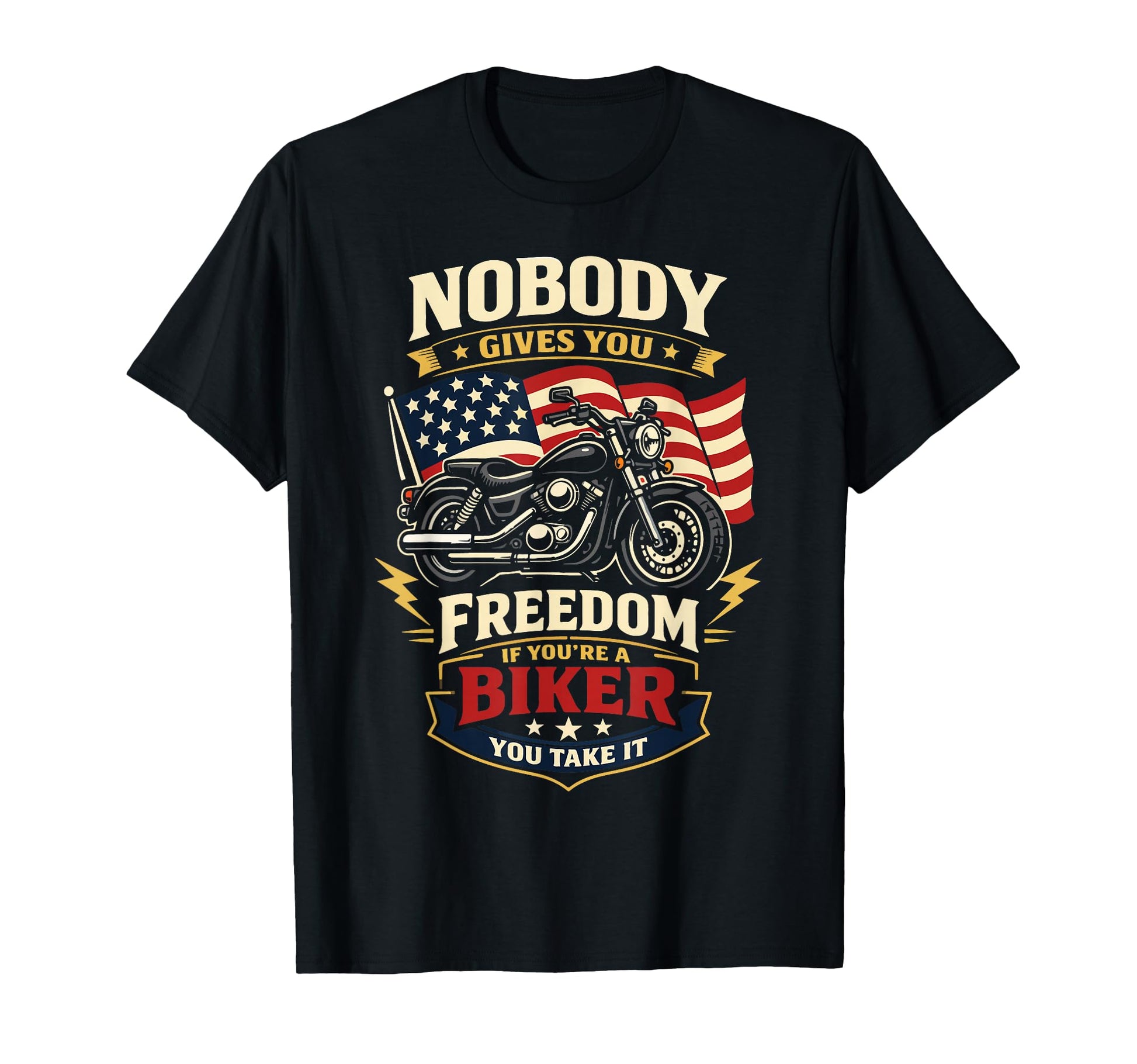 Motorcycle Biker Nobody Gives You T-Shirt - Streetwear Style Men Women - T-Shirt, Sweatshirt, Hoodie