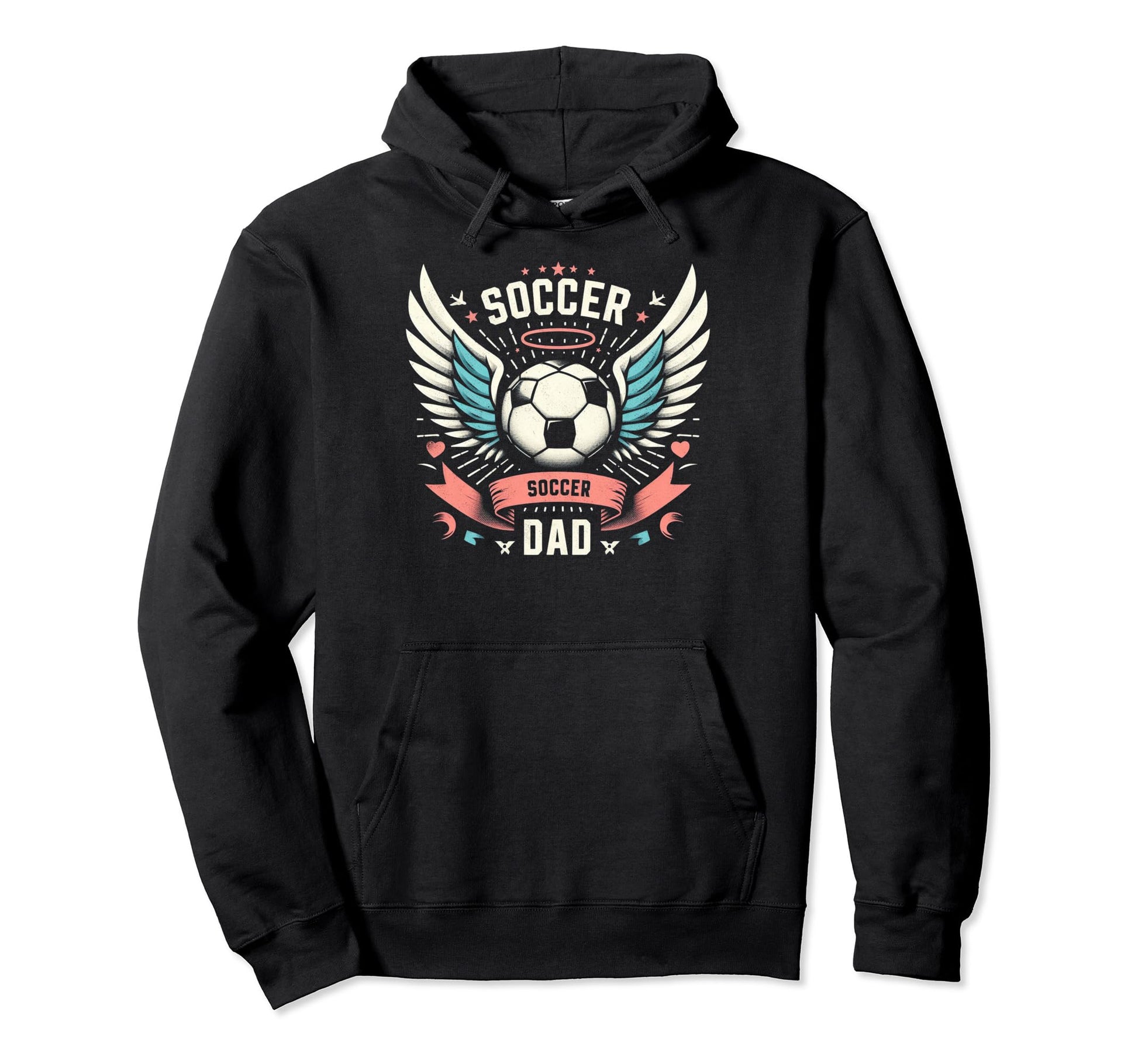 Soccer Dad Family Matching Dad Hoodie - Casual Everyday Wear for Adults - T-Shirt, Sweatshirt, Hoodie