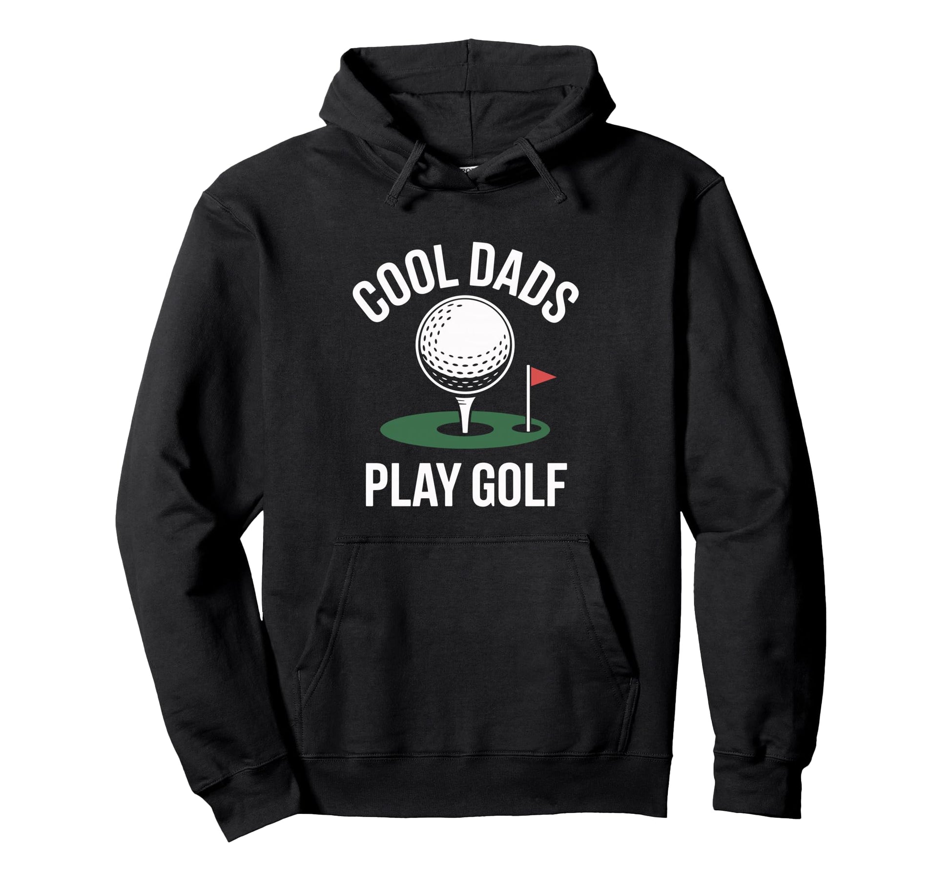 Dads Play Golf Dad Golfing Golfer Hoodie - Fun Novelty Design for Adults - T-Shirt, Sweatshirt, Hoodie