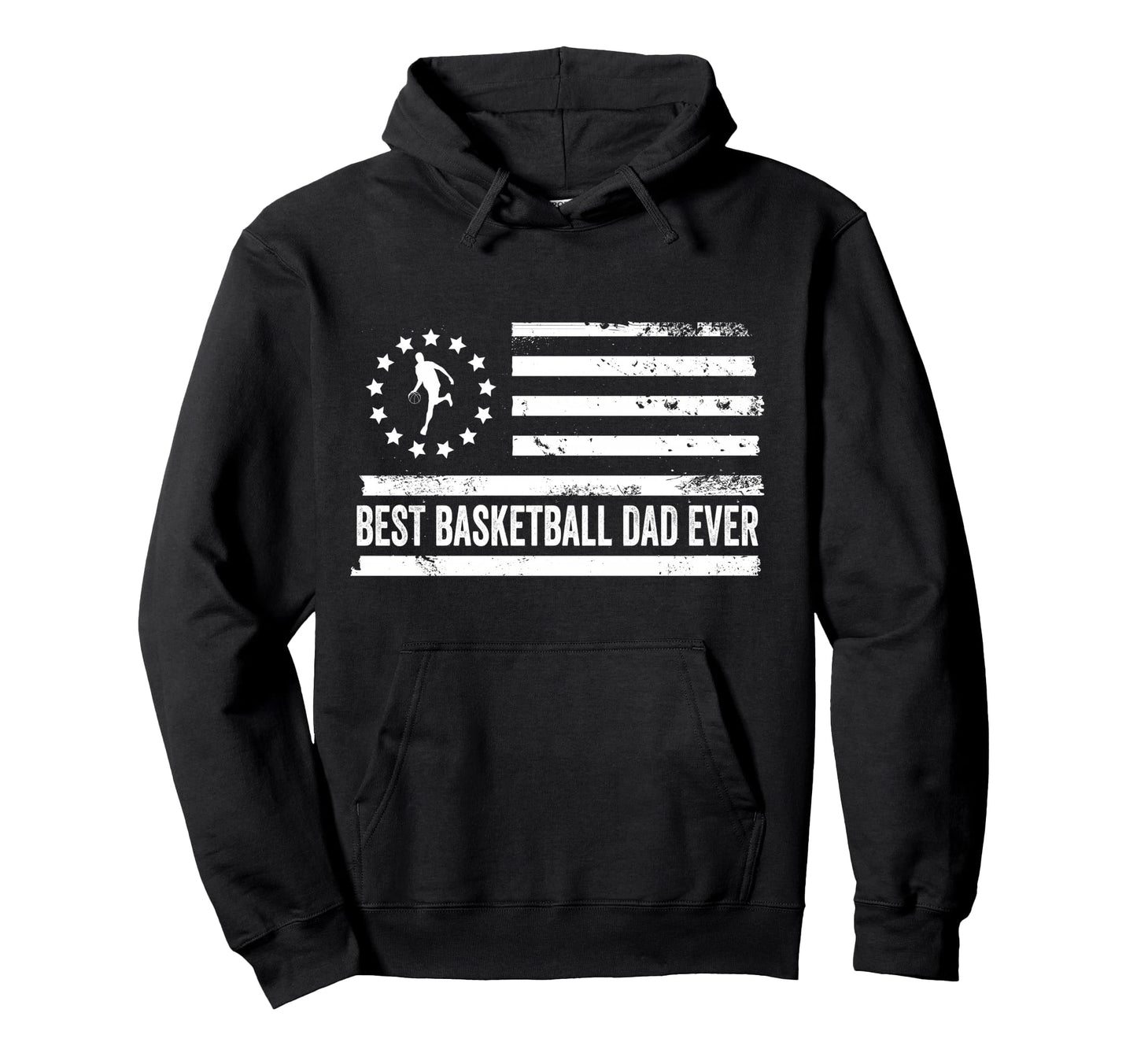 Basketball Coach Team Us American Flag Hoodie - Minimalist Print Men Women - T-Shirt, Sweatshirt, Hoodie
