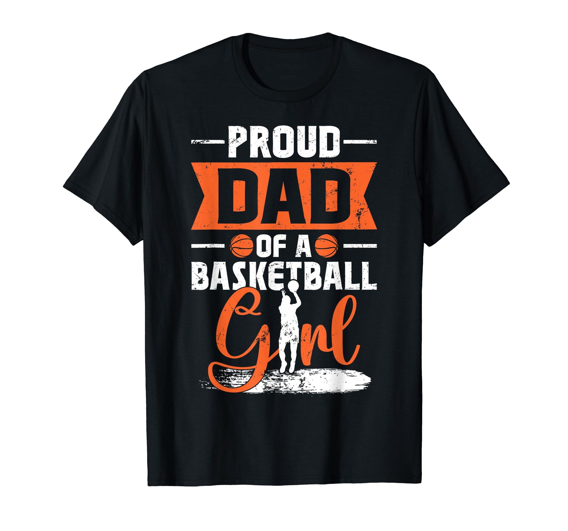Proud Dad Basketball Basketball T-Shirt - Aesthetic Graphic for Adults - T-Shirt, Sweatshirt, Hoodie