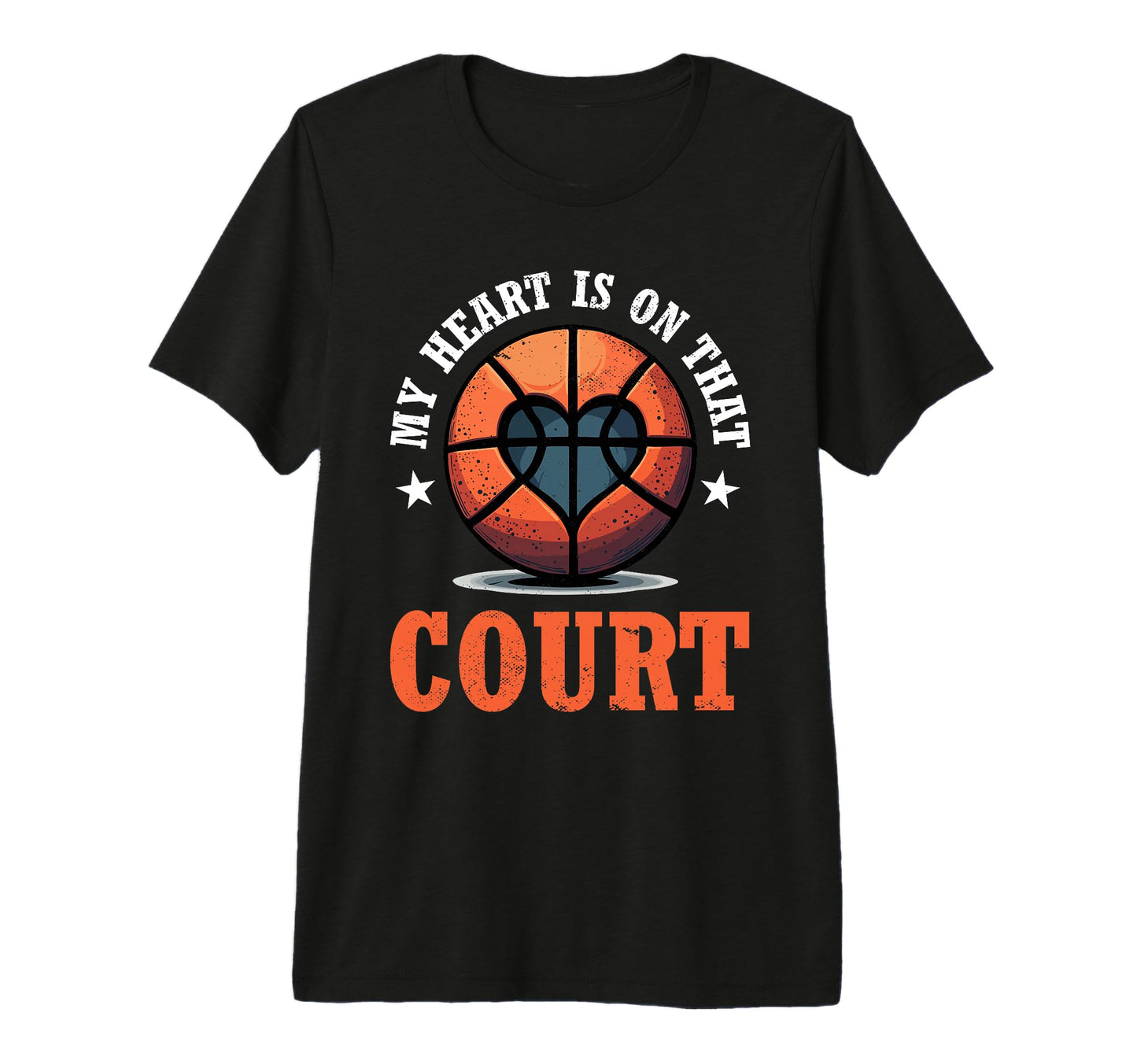 Fathers Day Basketball Dad Game Day T-Shirt - Fun Novelty Design Unisex - T-Shirt, Sweatshirt, Hoodie