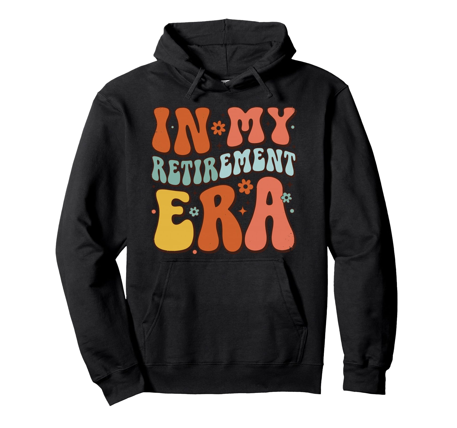Funny Groove My Retirement Era Retired Hoodie - Minimalist Print Men Women - T-Shirt, Sweatshirt, Hoodie