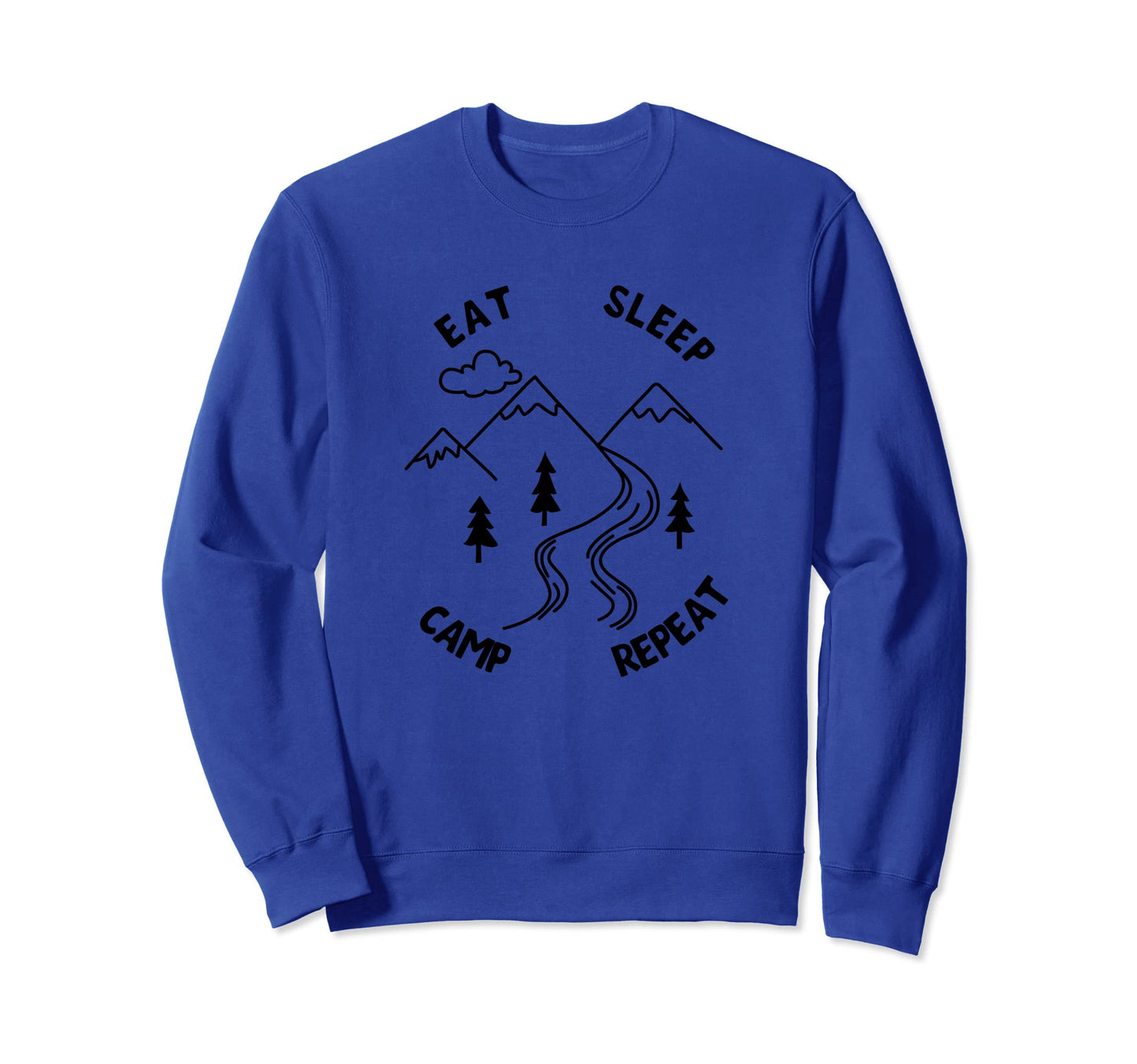 Funny Camping Nature Wildlife Sweatshirt - Minimalist Print Unisex - T-Shirt, Sweatshirt, Hoodie