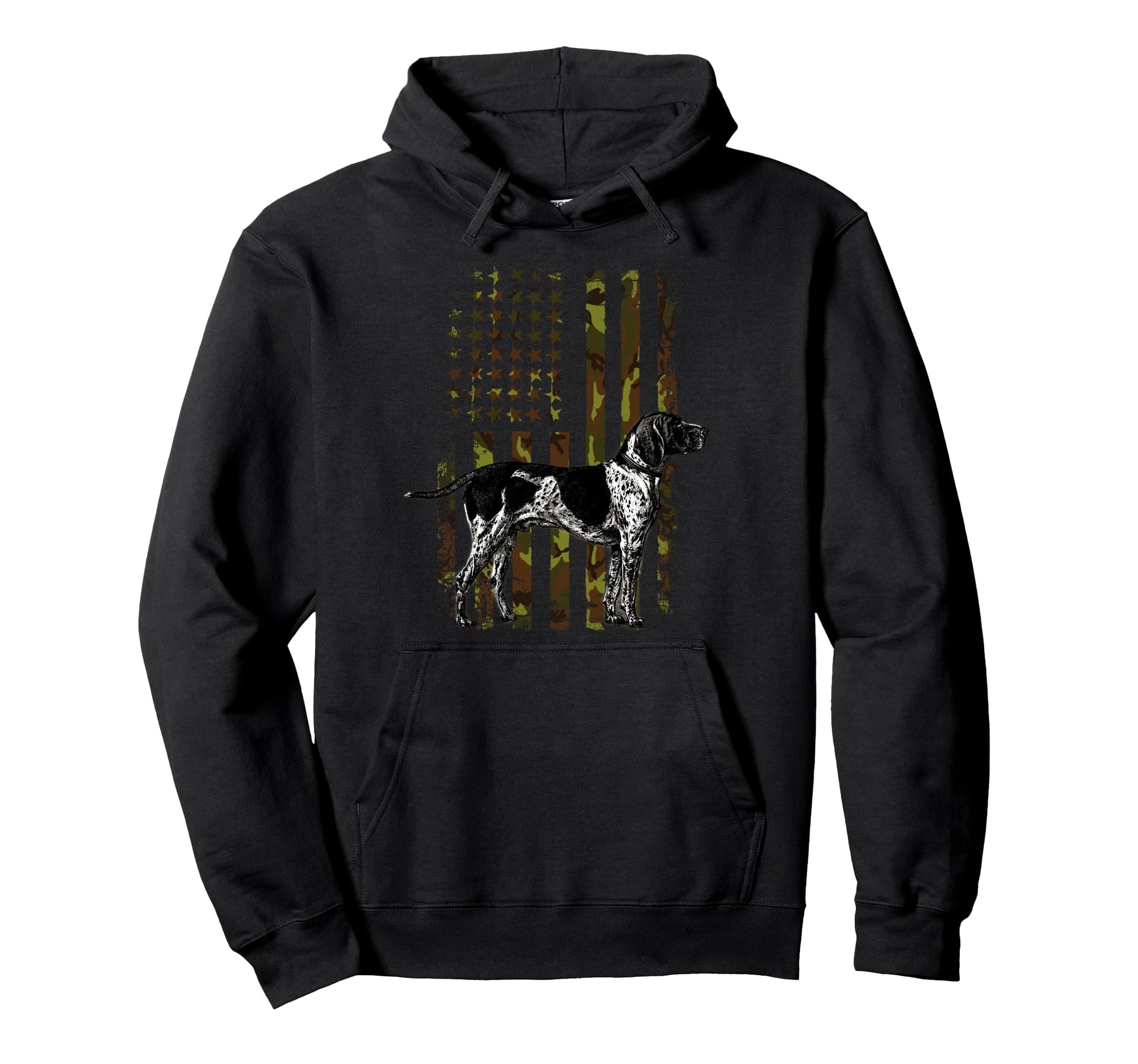 Gsp Camo Usa American Flag German Hoodie - Fun Novelty Design Men Women - T-Shirt, Sweatshirt, Hoodie