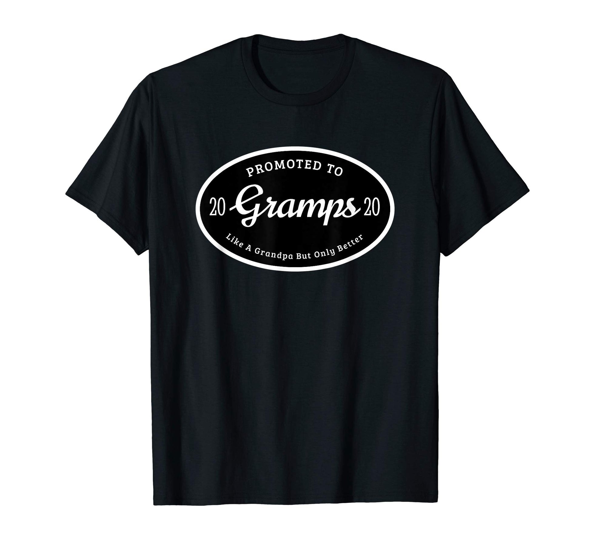 Mens Promoted To Gramps Est 2020 New T-Shirt - Novelty Apparel Unisex - T-Shirt, Sweatshirt, Hoodie