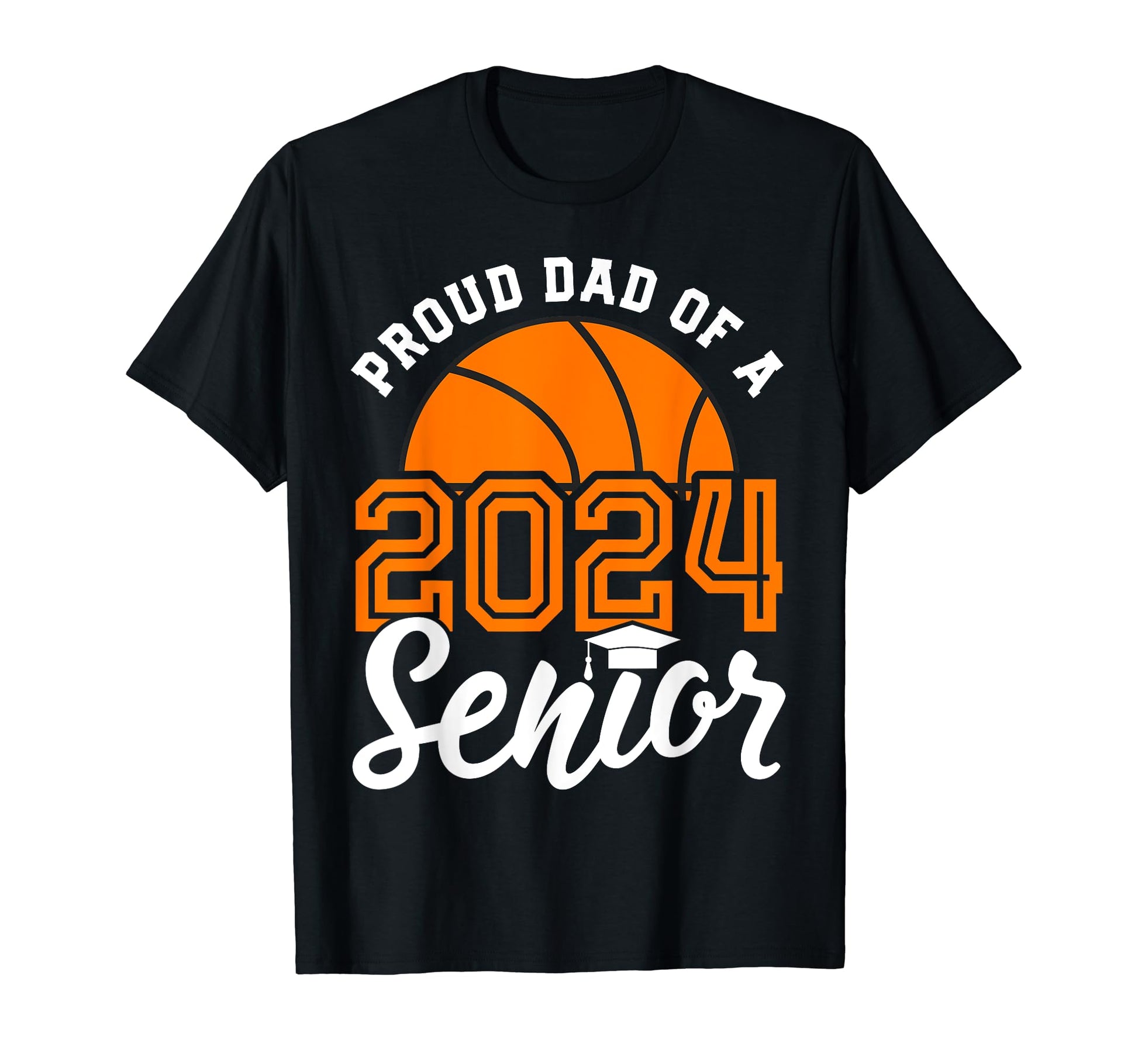 Dad 2024 Senior Grad Class 2024 T-Shirt - Custom Art Print Men Women - T-Shirt, Sweatshirt, Hoodie