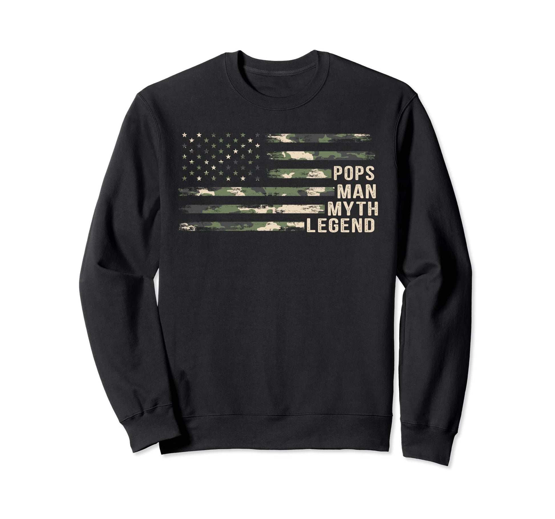 Fathers Day Pops Myth Legend Sweatshirt - Custom Art Print for Adults - T-Shirt, Sweatshirt, Hoodie