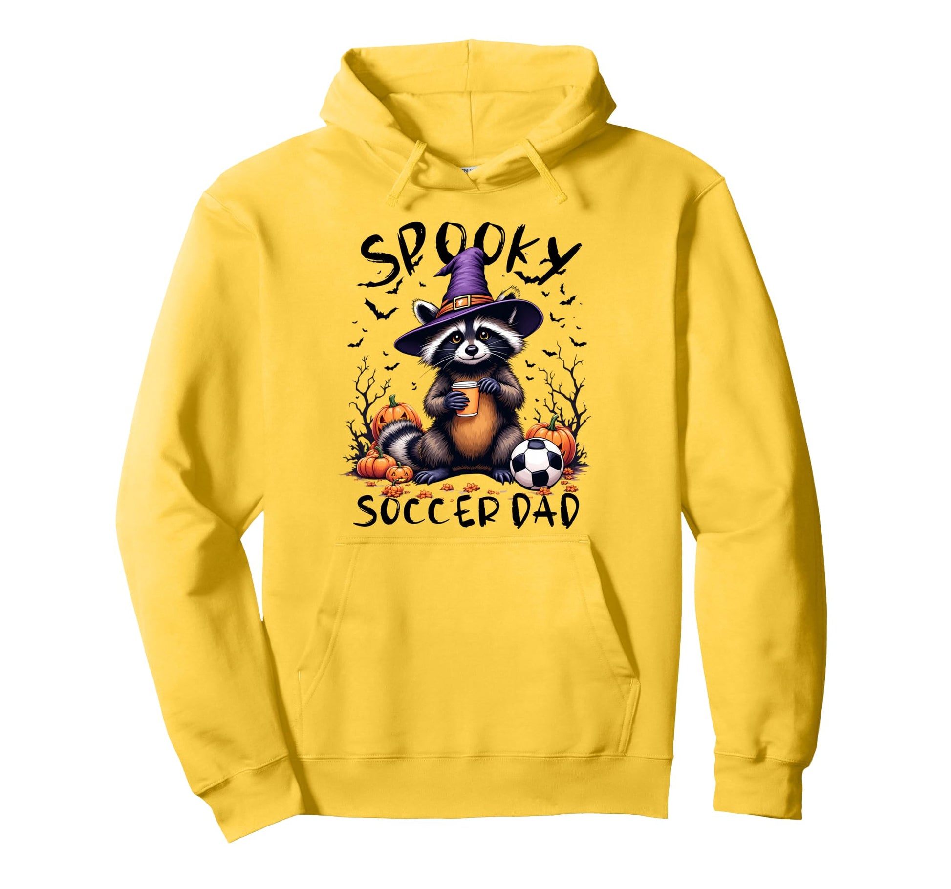 Halloween Soccer Dad Feral Soccer Dad Hoodie - Trendy Graphic Men Women - T-Shirt, Sweatshirt, Hoodie