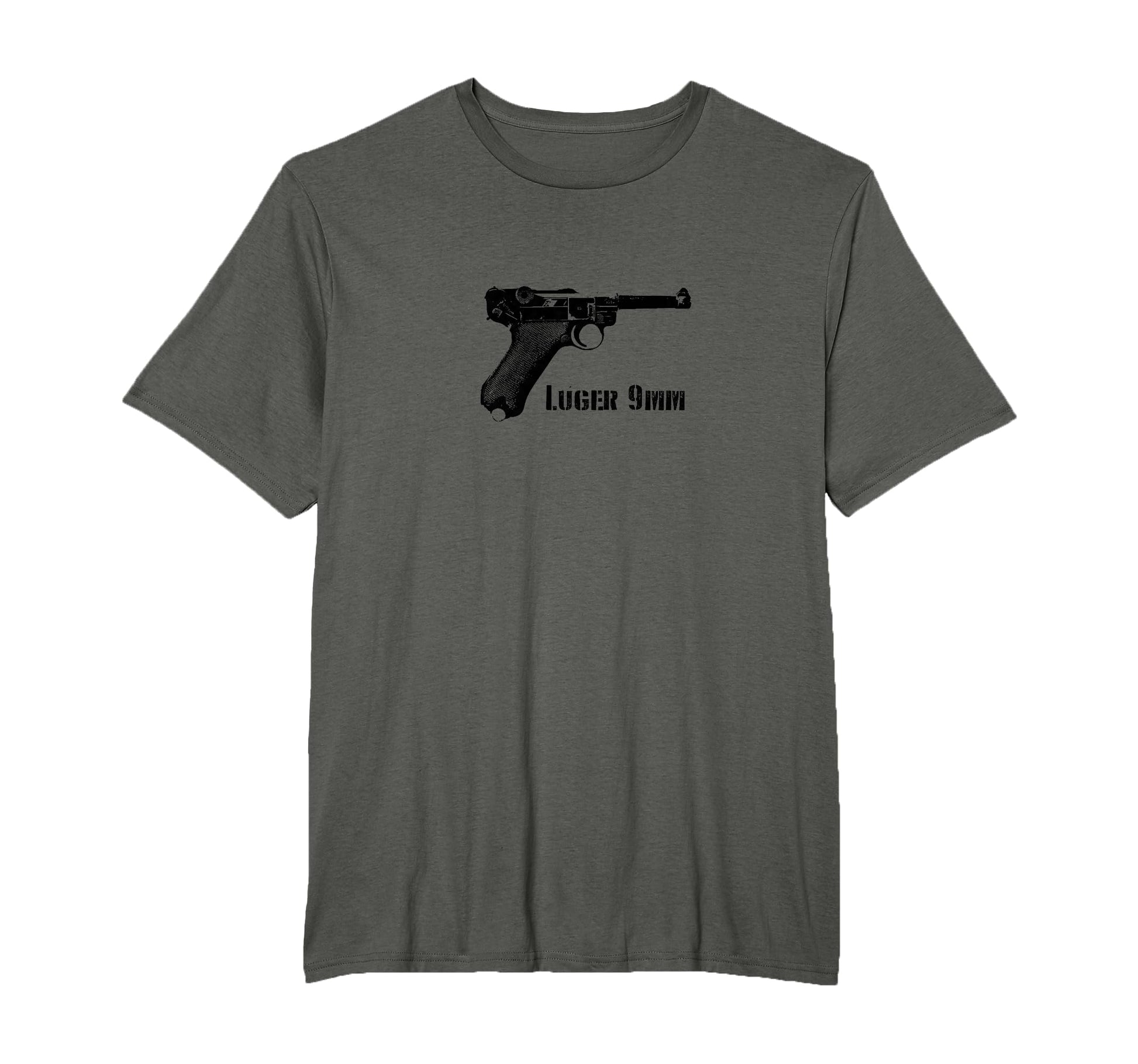 Luger Wwii Ww2 Pistol German P08 9Mm Toggle T-Shirt - Graphic Print Unisex - T-Shirt, Sweatshirt, Hoodie