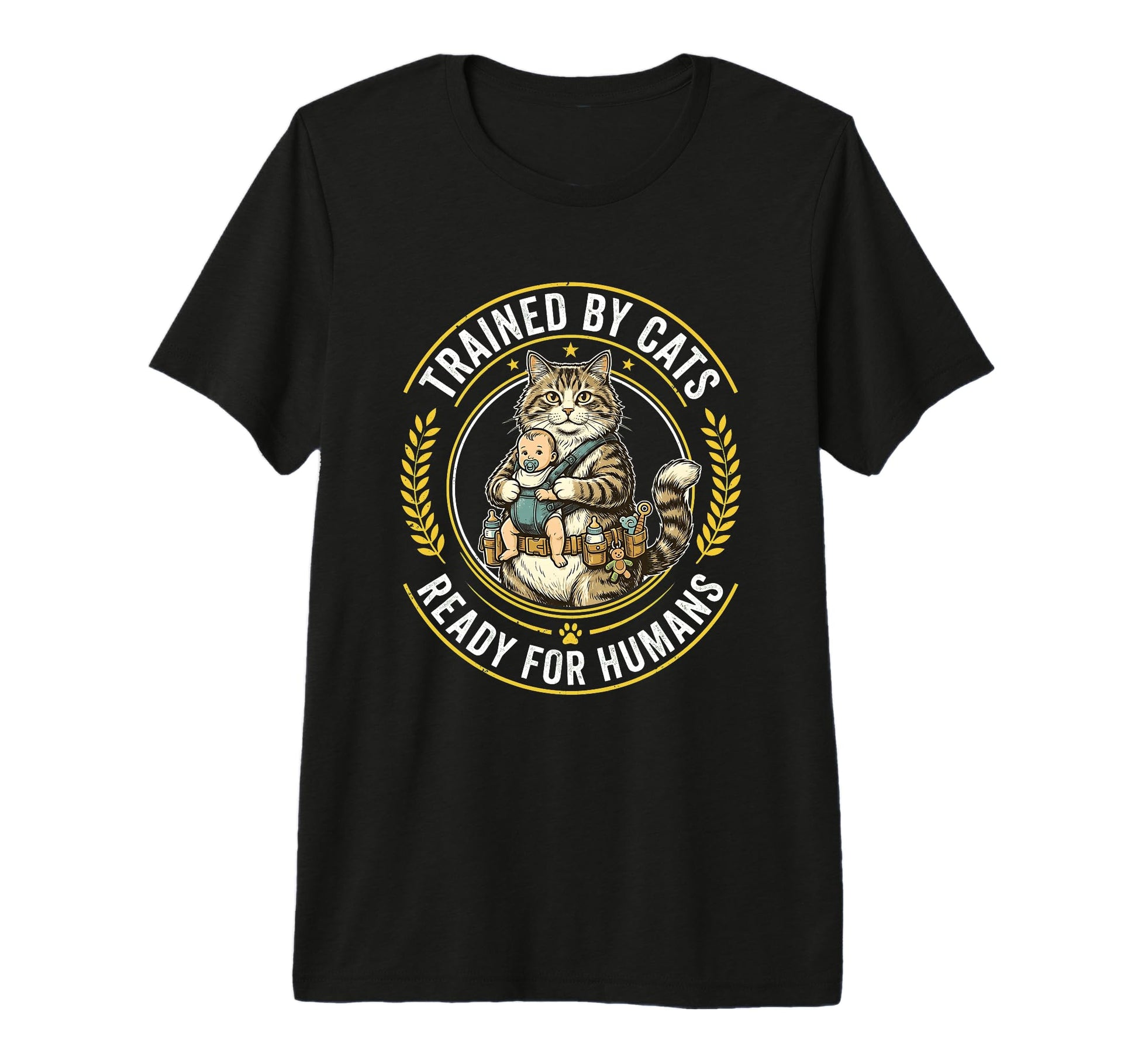 Funny Cat Tactical Military Cat T-Shirt - Casual Everyday Wear Unisex - T-Shirt, Sweatshirt, Hoodie