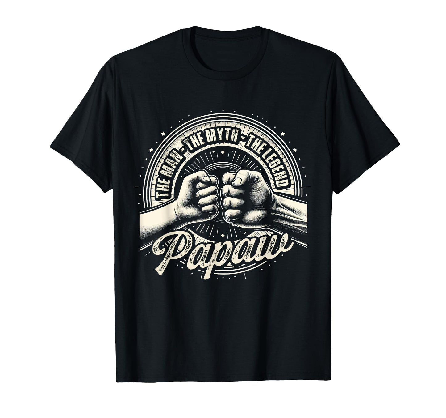 Papaw Myth Legend Dad Grandpa T-Shirt - Unique Graphic Men Women - T-Shirt, Sweatshirt, Hoodie